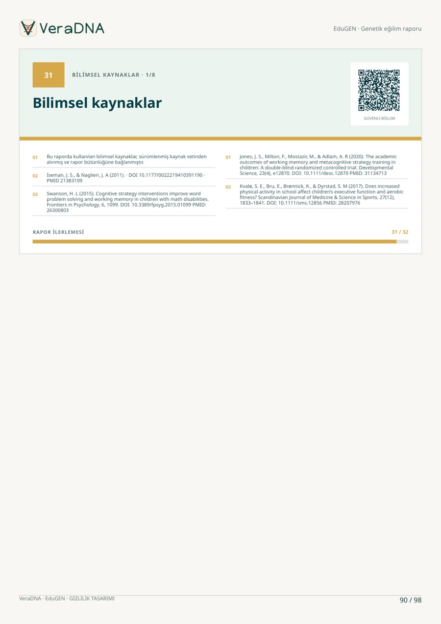 EduGEN örnek bilimsel kaynak sayfası